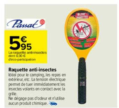 raquette anti-insectes passat