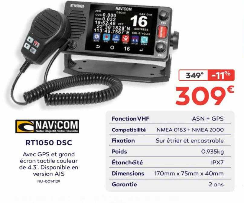 rt1050 dsc navicom