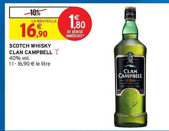 scotch whisky clan campbell