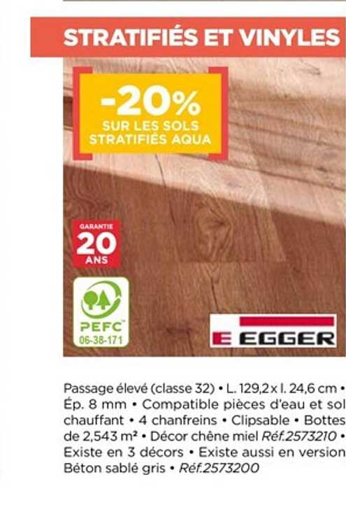 Sols Stratifiés Aqua E Egger