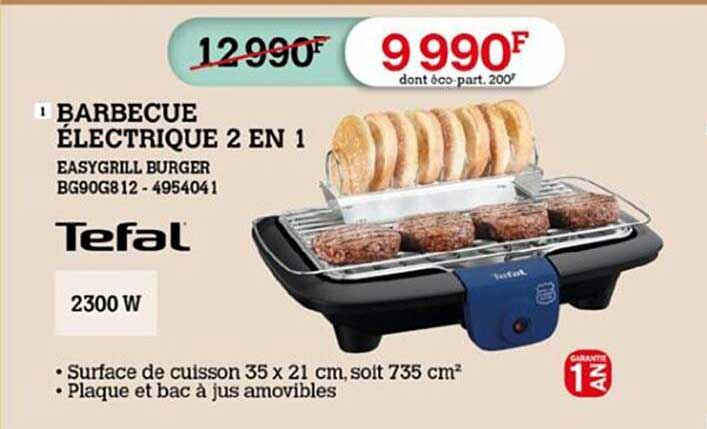 Barbecue électrique 2 En 1 Tefal