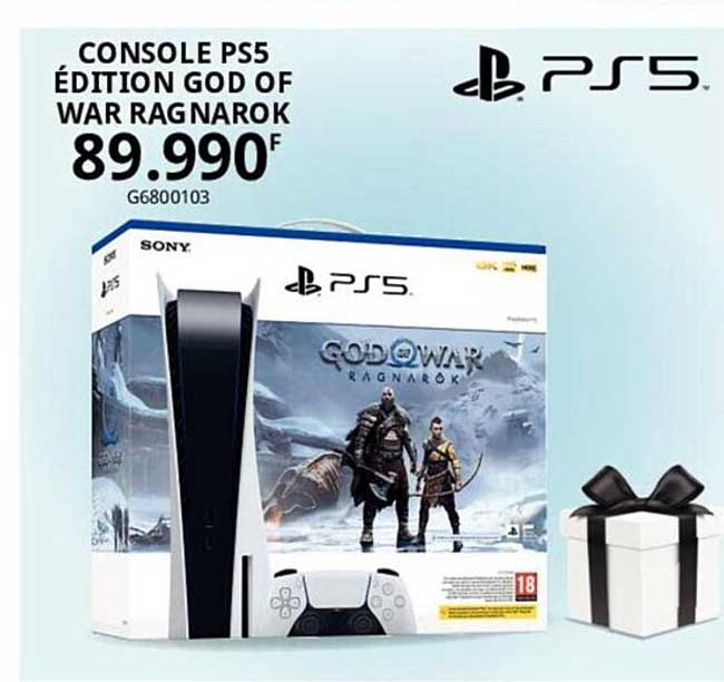 console ps5 édition god of war ragnarok