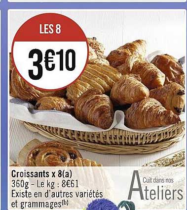 Croissants X 8