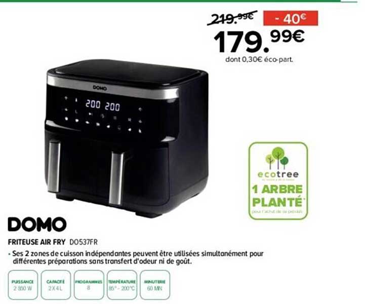 friteuse air fry domo