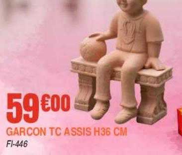 garçon tc assis h36 cm