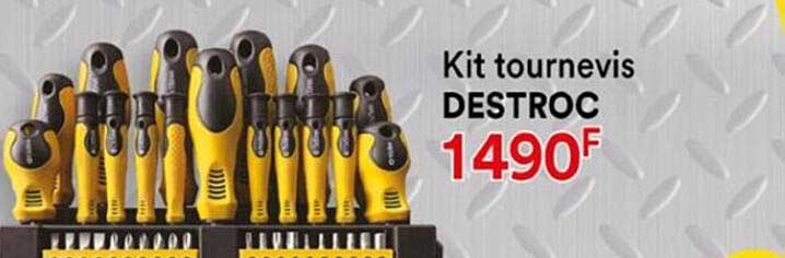 Kit Tournevis Destroc