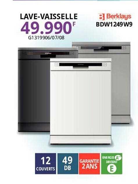 lave-vaisselle berklays