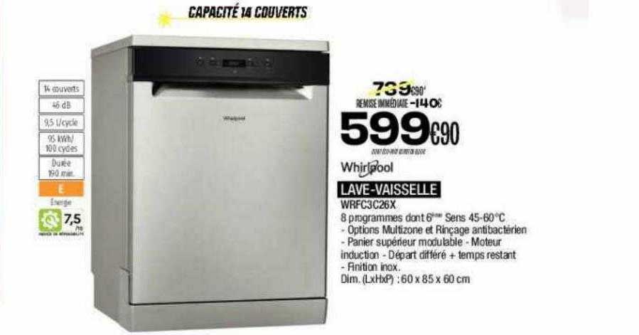 lave-vaisselle whirlpool