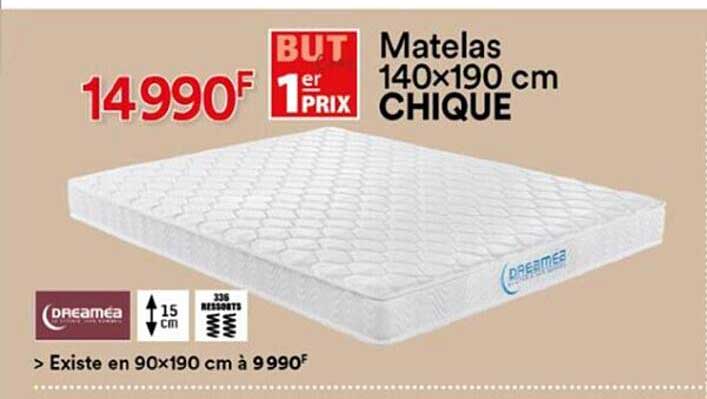 Matelas 140 X 190 Cm Chique