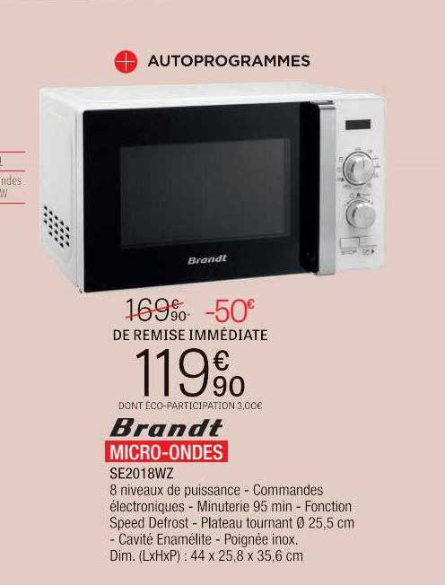 micro-ondes brandt