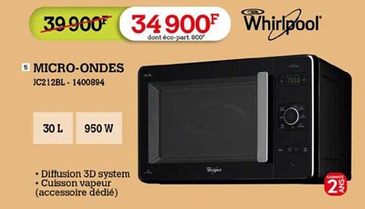 micro-ondes whirlpool