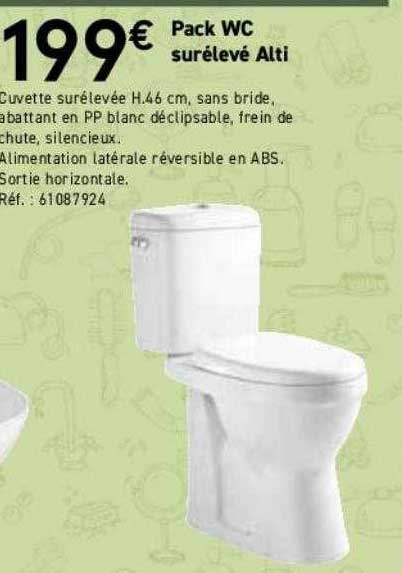 Pack Wc Surélevé Alti