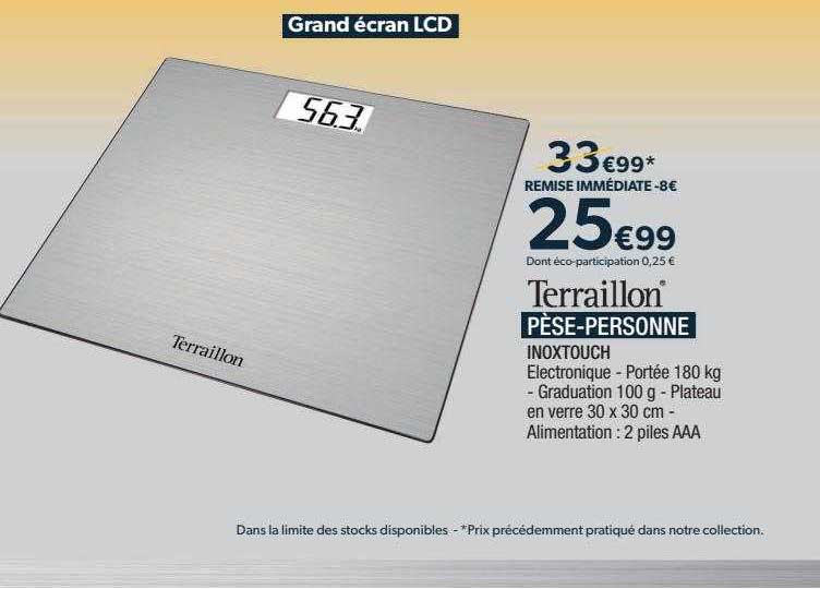 pèse-personne terraillon