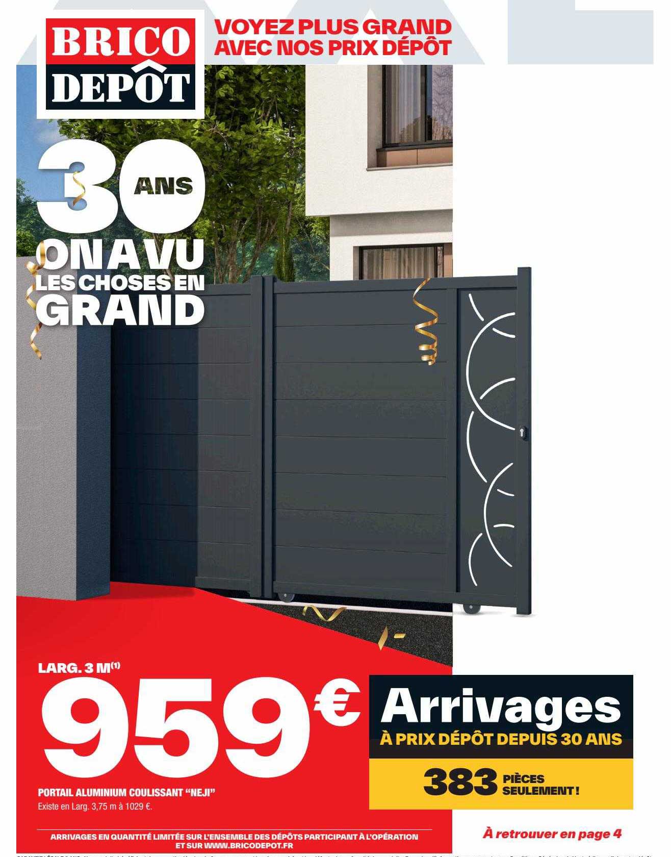 portail aluminium coulissant "neji"