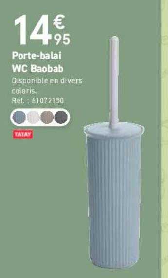 porte-balai wc baobab