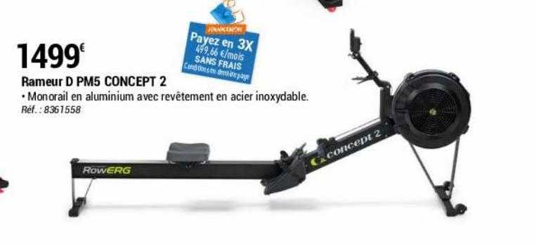 Rameur D Pm5 Concept 2