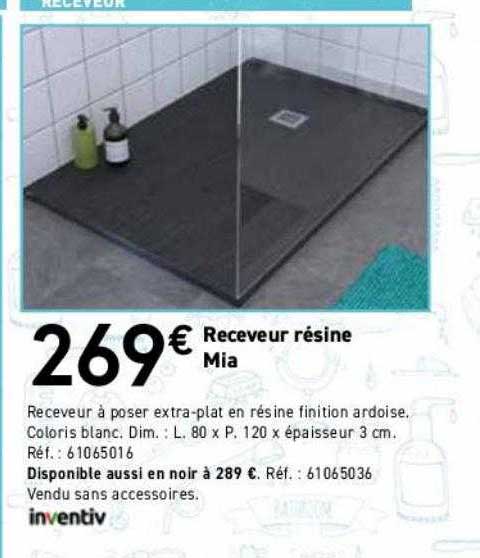 Receveur Résine Mia Inventiv