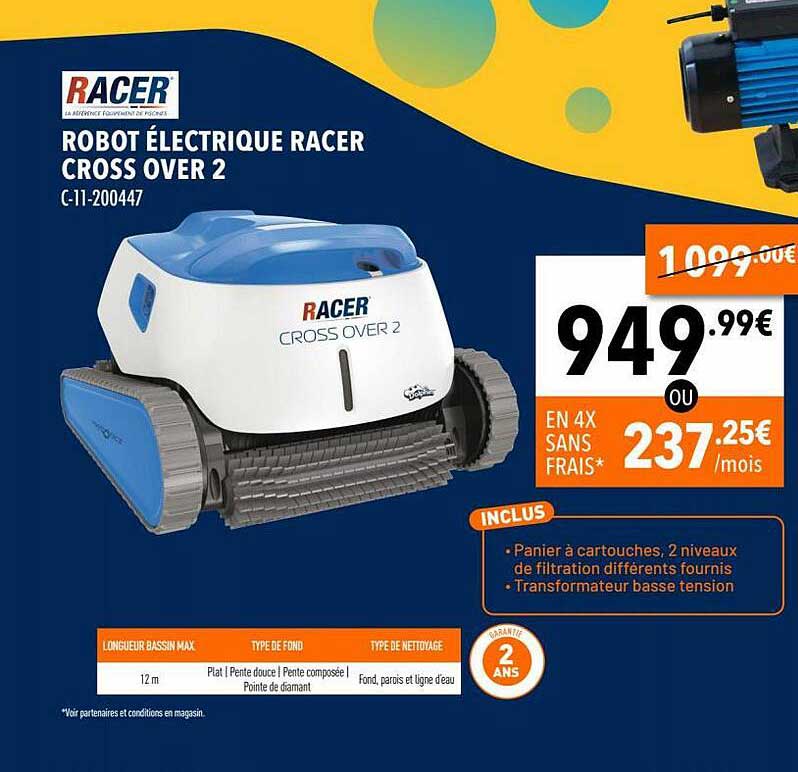 Robot électrique Racer Cross Over 2