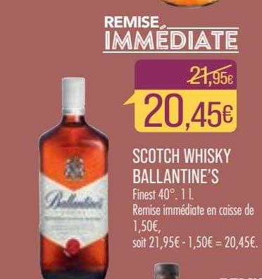 Scotch Whisky Ballantine's