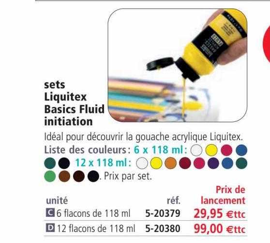 sets liquitex basics fluid initiation
