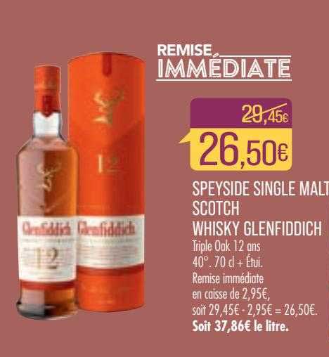 speyside single malt scotch whisky glenfiddich