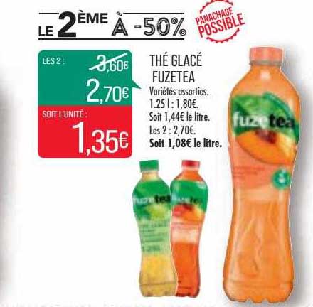 Thé Glacé Fuzetea