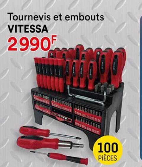Tournevis Et Embouts Vitessa