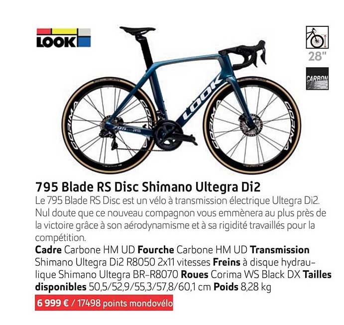 795 blade rs disc shimano ultegra di2