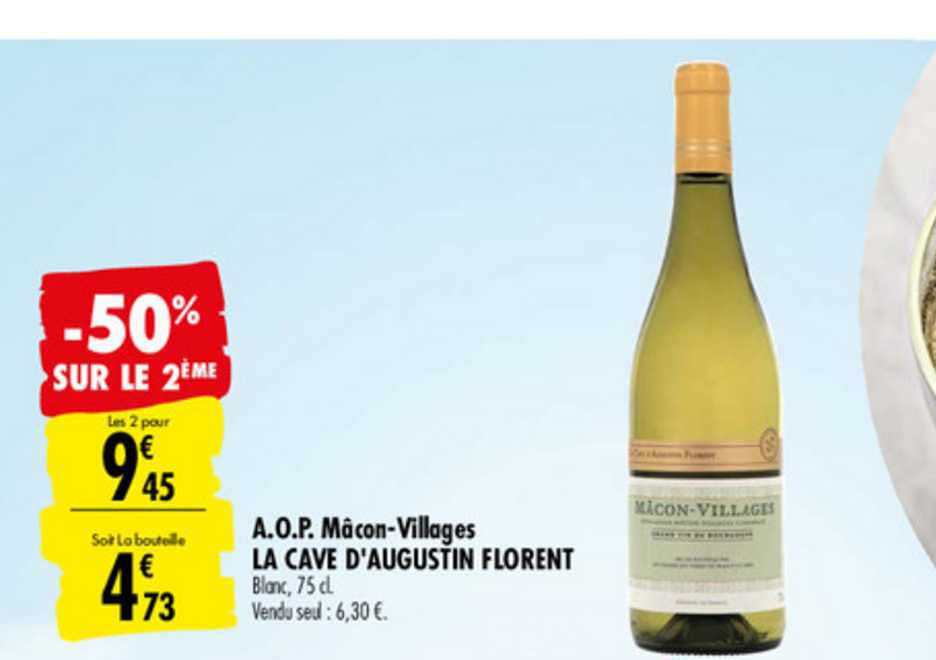 A.O.P Mâcon-Villages La Cave D'Augustin Florent
