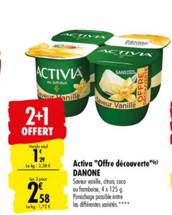 Activa "offre Découverte"