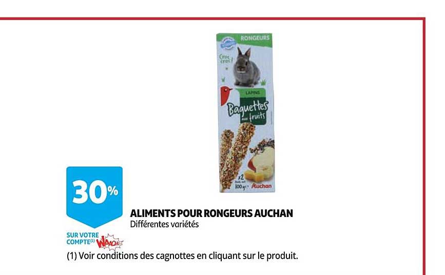 aliments pour rongeurs auchan