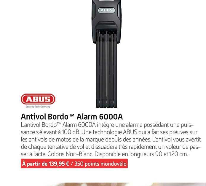 Antivol Bordo™ Alarm 6000A