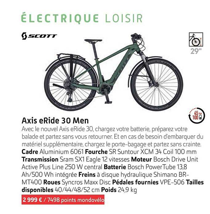 axis eride 30 men