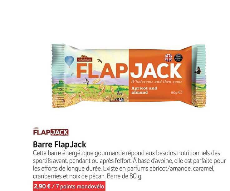 Barre Flapjack