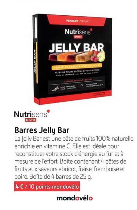 barres jelly bar