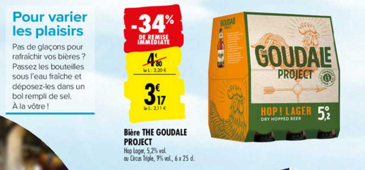 Bière The Goudale Project