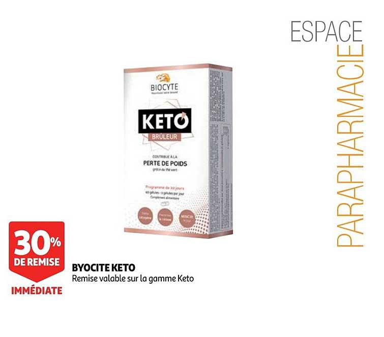 byocite keto 30% de remise immédiate