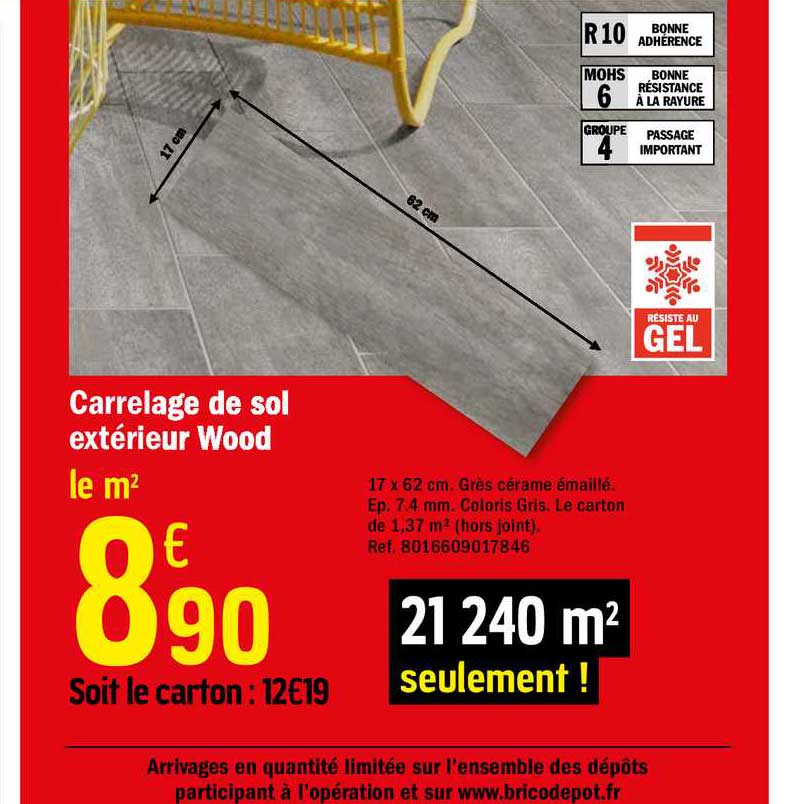 Carrelage De Sol Extérieur Wood