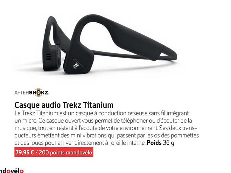 Casque Audio Trekz Titanium