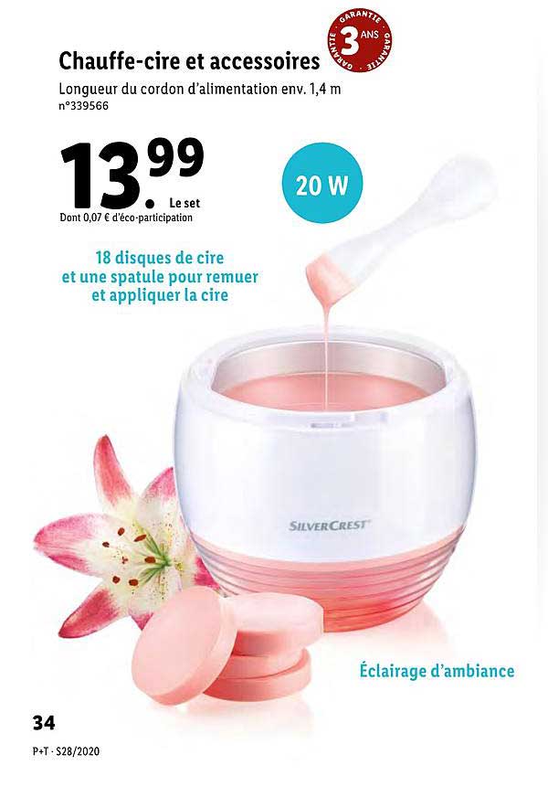 chauffe cire et accessoires