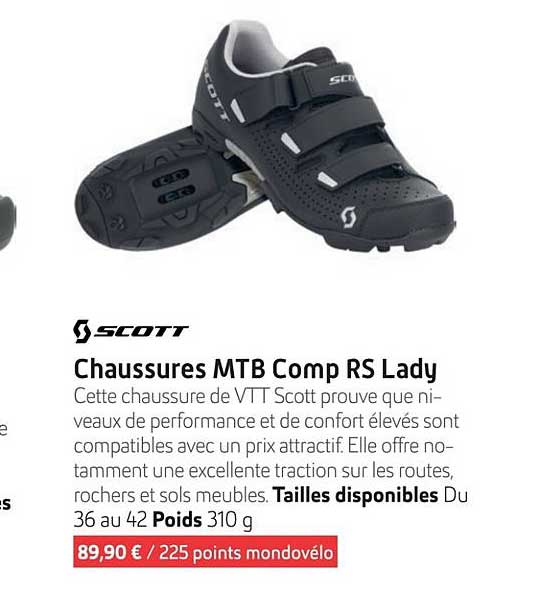 chaussures mtb comp rs lady