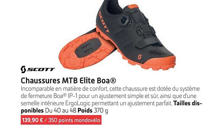 chaussures mtb elite boa®