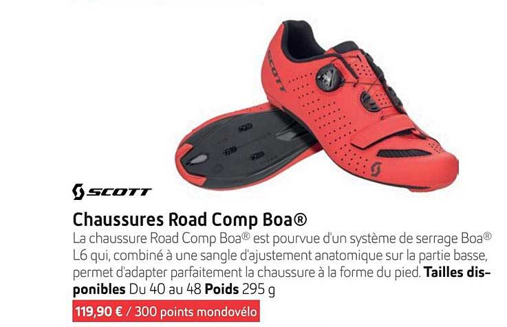 chaussures road comp boa®