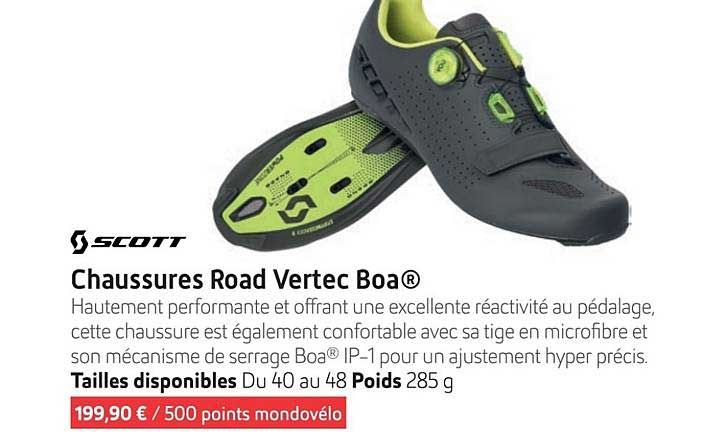 chaussures road vertec boa®