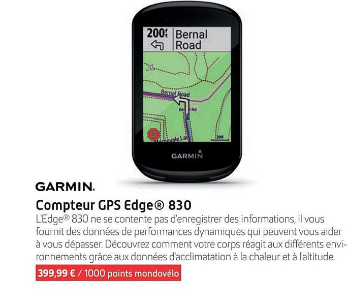 compteur gps edge® 830