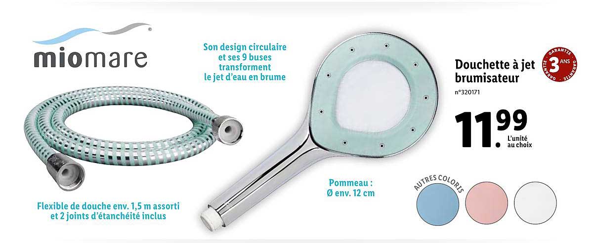 Douchette à Jet Brumisateur Miomare