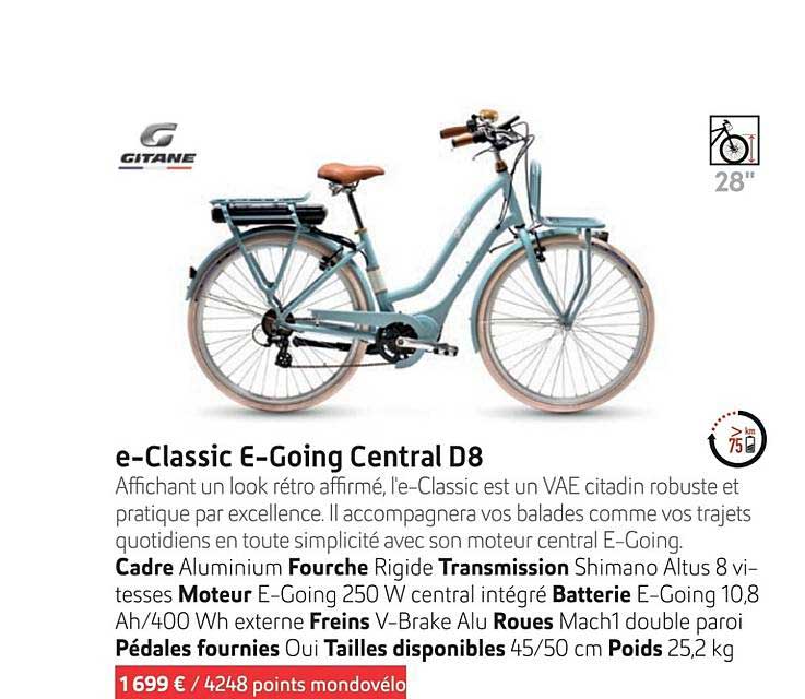 e-classic e-going central d8