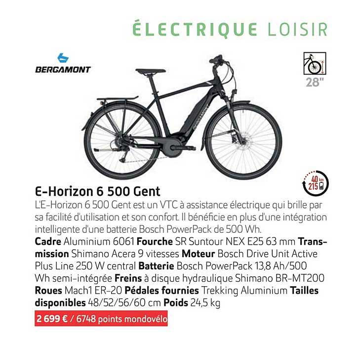 E-horizon 6 500 Gent