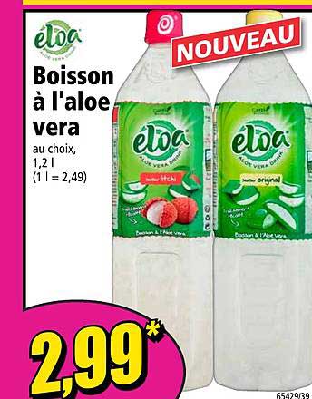 éloa boisson à l'aloe vera