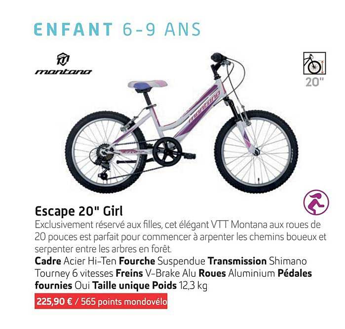 Escape 20" Girl